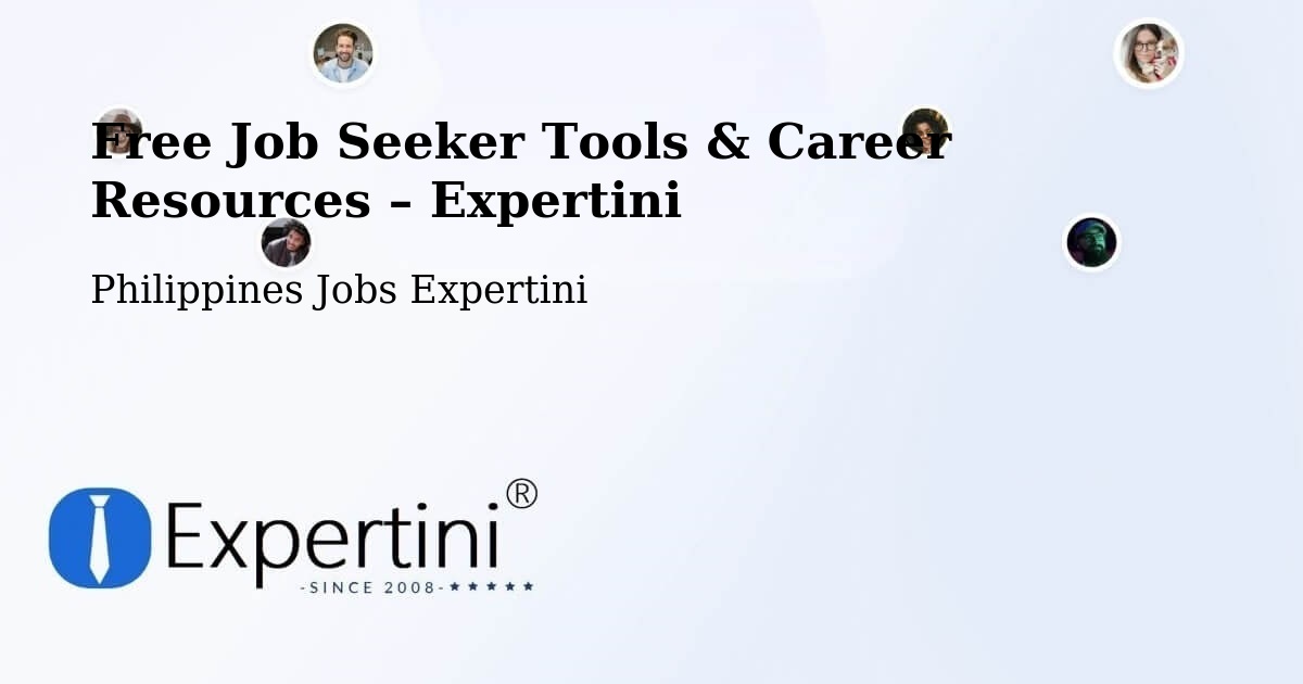 Free Job Seeker Tools & Career Resources – San Mateo - San Mateo, Philippines Jobs Expertini