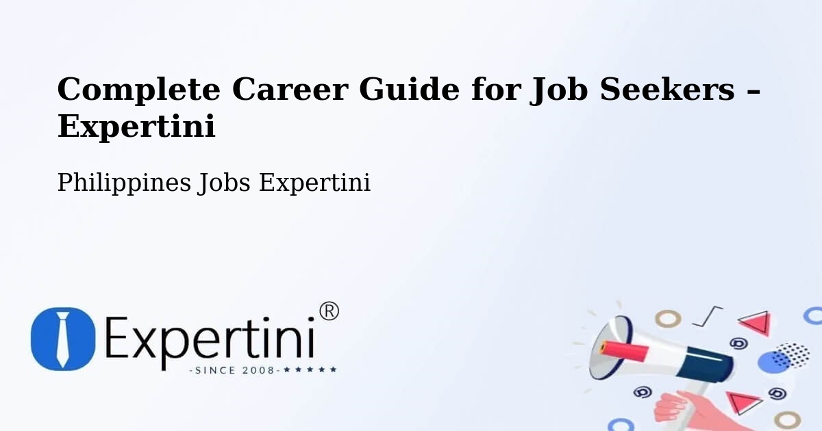 Career Guide for Job Seekers – San Mateo - San Mateo, Philippines Jobs Expertini